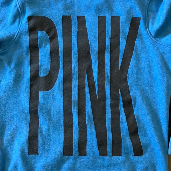 PINK Victoria’s Secret Hooded Blue Sweatshirt - Size Small💙 - Picture 6 of 7